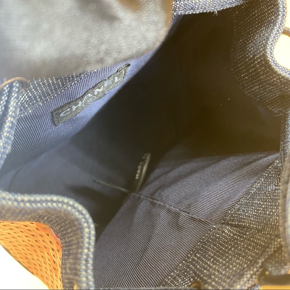 Chanel Denim Sequin Mini Bucket Bag - Picture 16 of 16